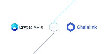 Crypto APIs to offer data oracles on Chainlink