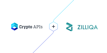 Zilliqa joins Crypto APIs Blockchain as a Service offering