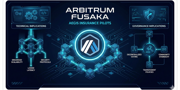 Arbitrum Fusaka Upgrades and Aegis Insurance Pilots, Technical and Governance Implications for Layer 2 Builders