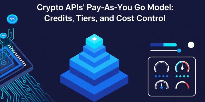 Crypto APIs’ Pay‑As‑You‑Go Model: Credits, Tiers, and Cost Control